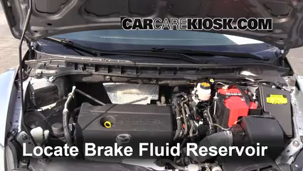 2011 Mazda CX-7 Sport 2.5L 4 Cyl. Brake Fluid Add Fluid